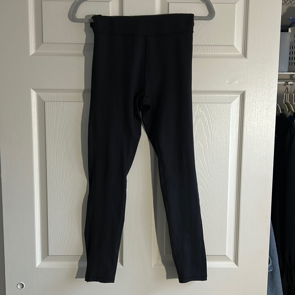 Super high waisted black leggings